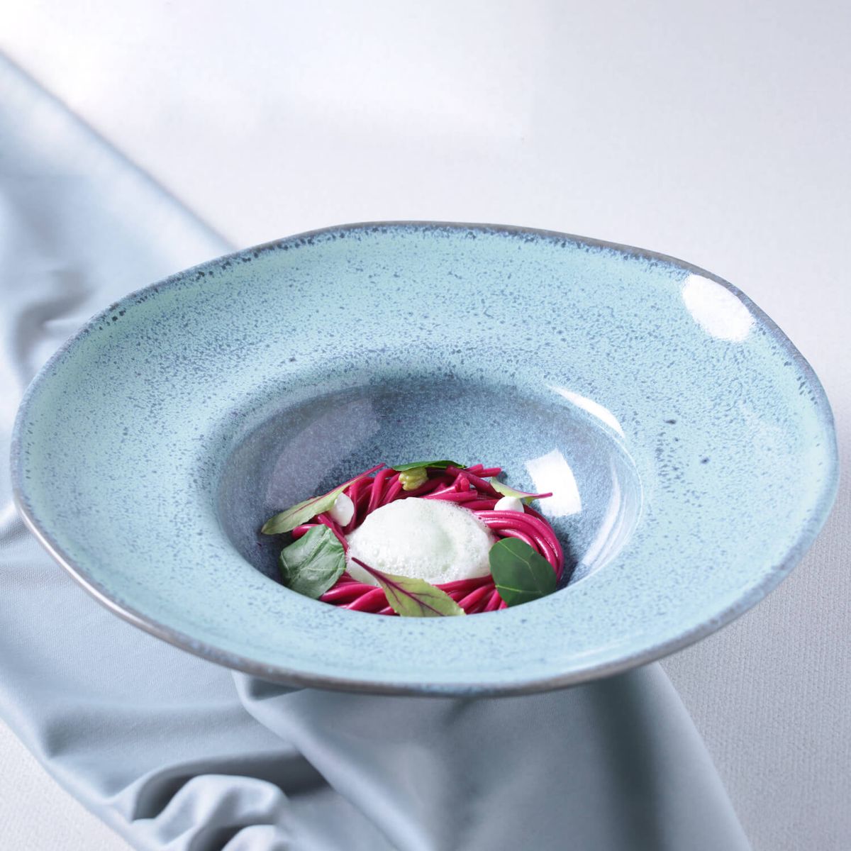 Deep Rim Plate 11" Breeze Porto Brasil - 4/Case