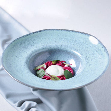 Deep Rim Plate 11" Breeze Porto Brasil - 4/Case