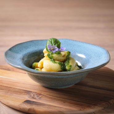 Deep Rim Plate 7.5" Breeze Porto Brasil - 4/Case