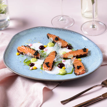 Oval Dinner Plate 9.5" Breeze Porto Brasil - 6/Case