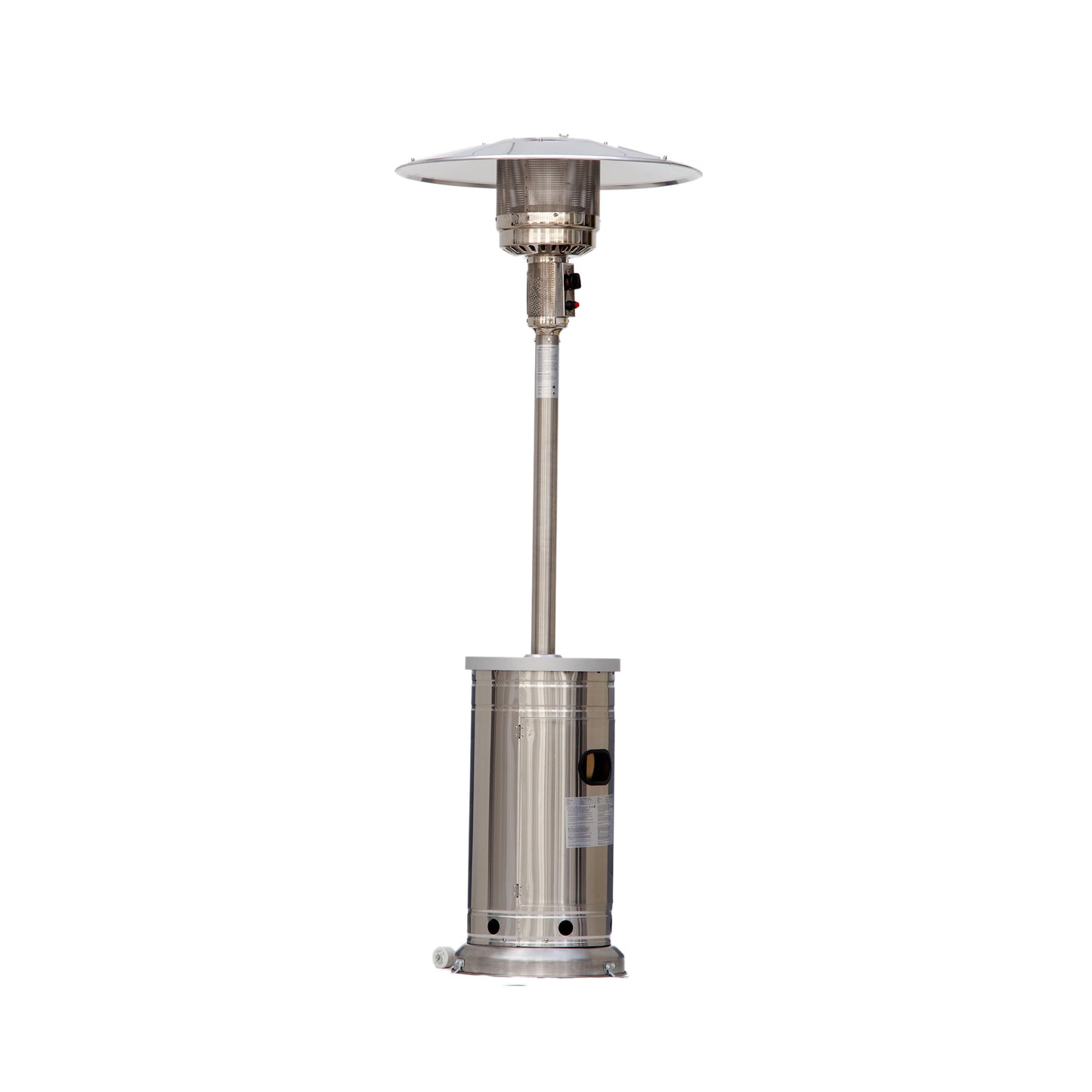 Mushroom Style Outdoor Heater, Plantation Prestige, 2244-01 Stainless Steel