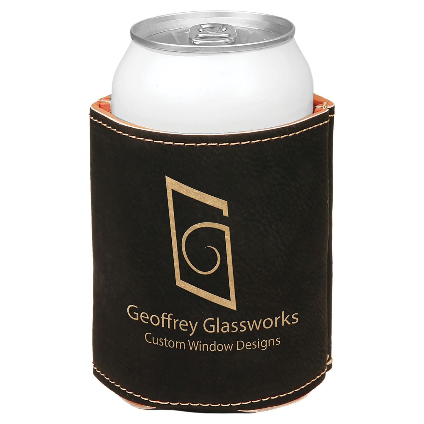 3 3/4" Leatherette Beverage Holder