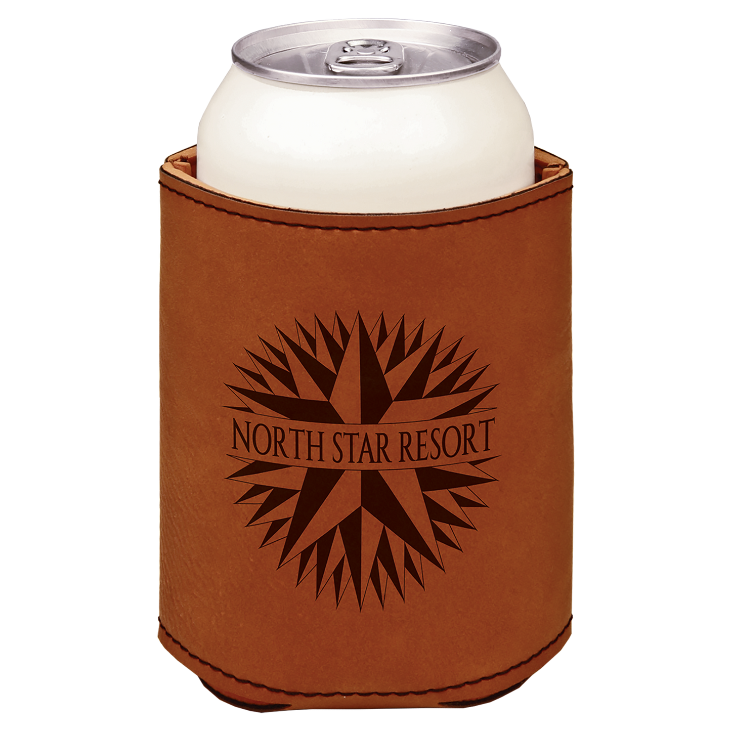 3 3/4" Leatherette Beverage Holder