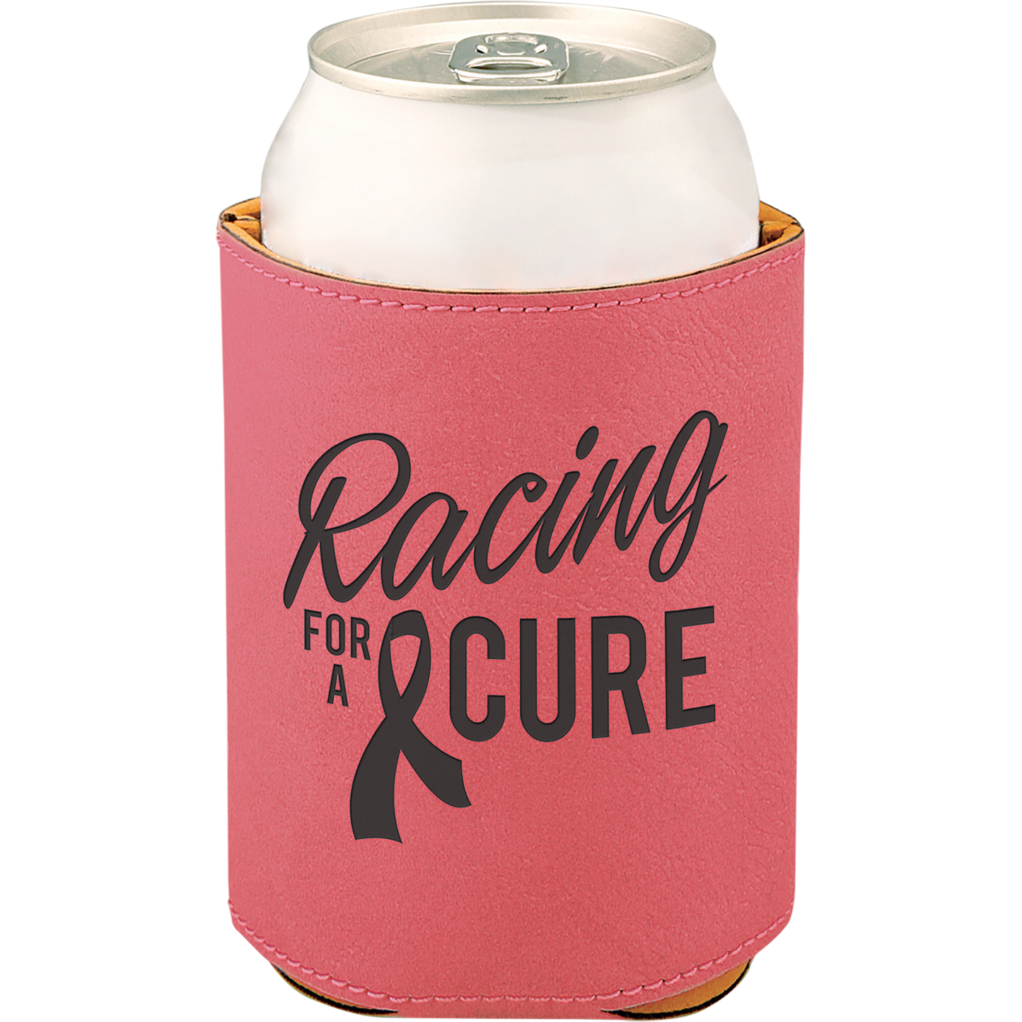 3 3/4" Leatherette Beverage Holder