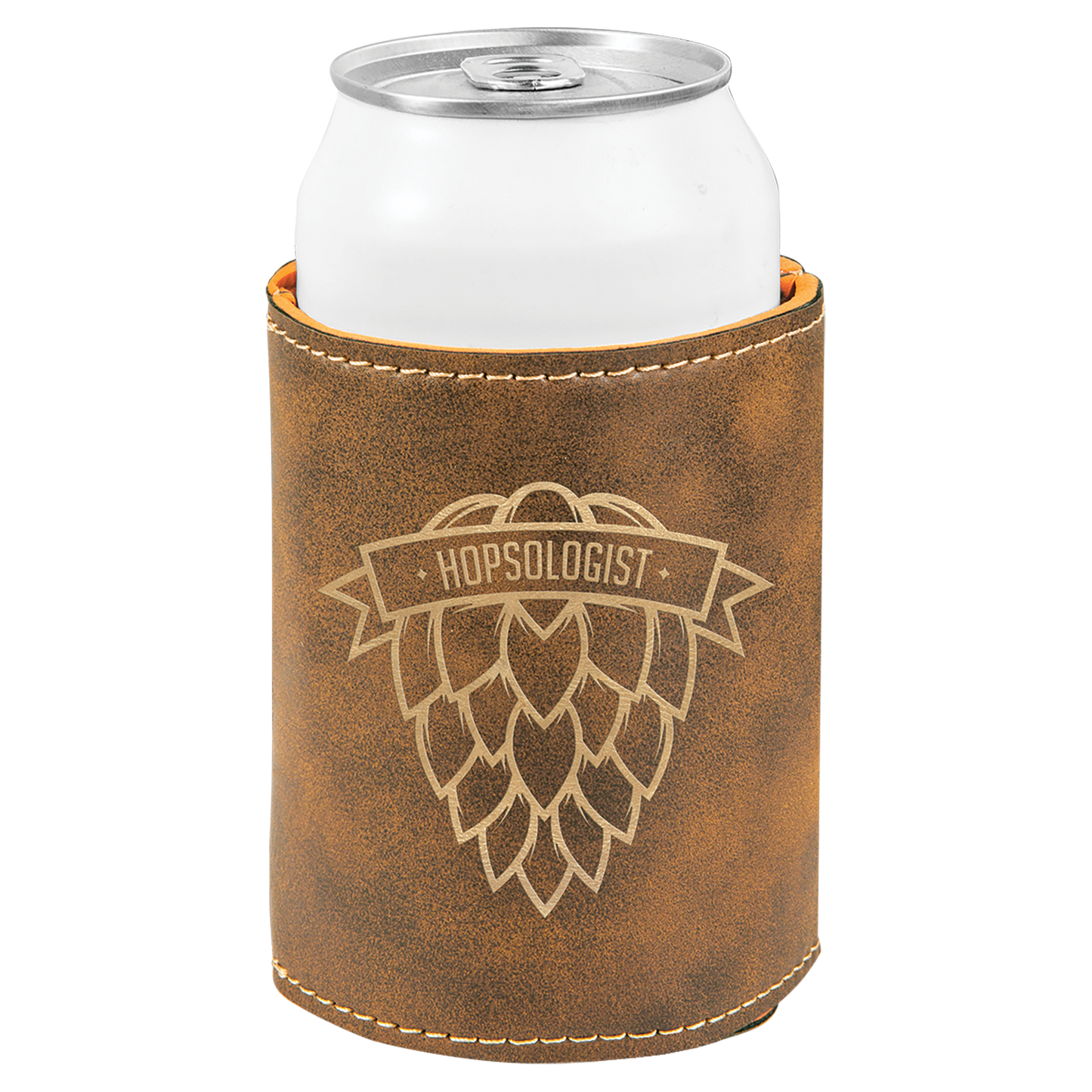 3 3/4" Leatherette Beverage Holder