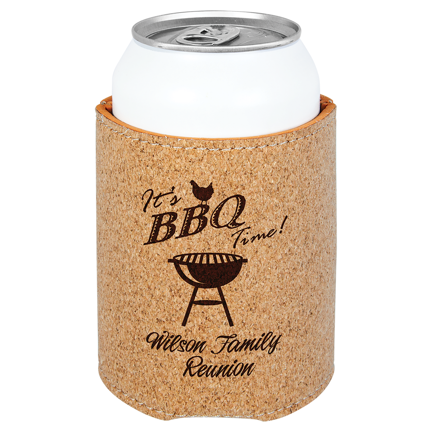 3 3/4" Leatherette Beverage Holder