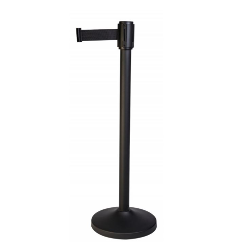 Black Crowd Control Stanchion
