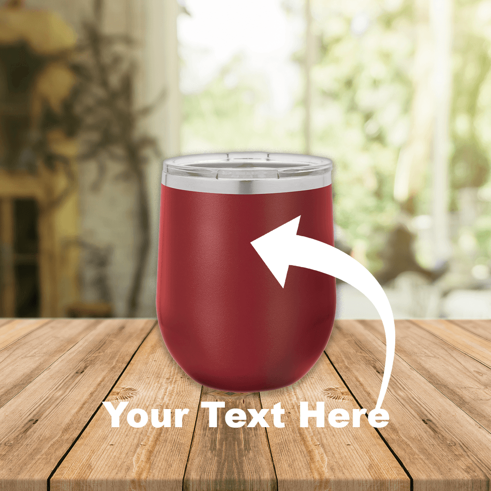 Custom 12oz Stemless Wine Cup