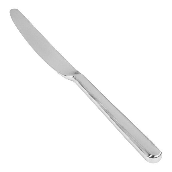 FOH FDK013MSS23 Oliver 9 1/4" 18/10 Stainless Steel Extra Heavy Weight Dinner Knife - 12/Case