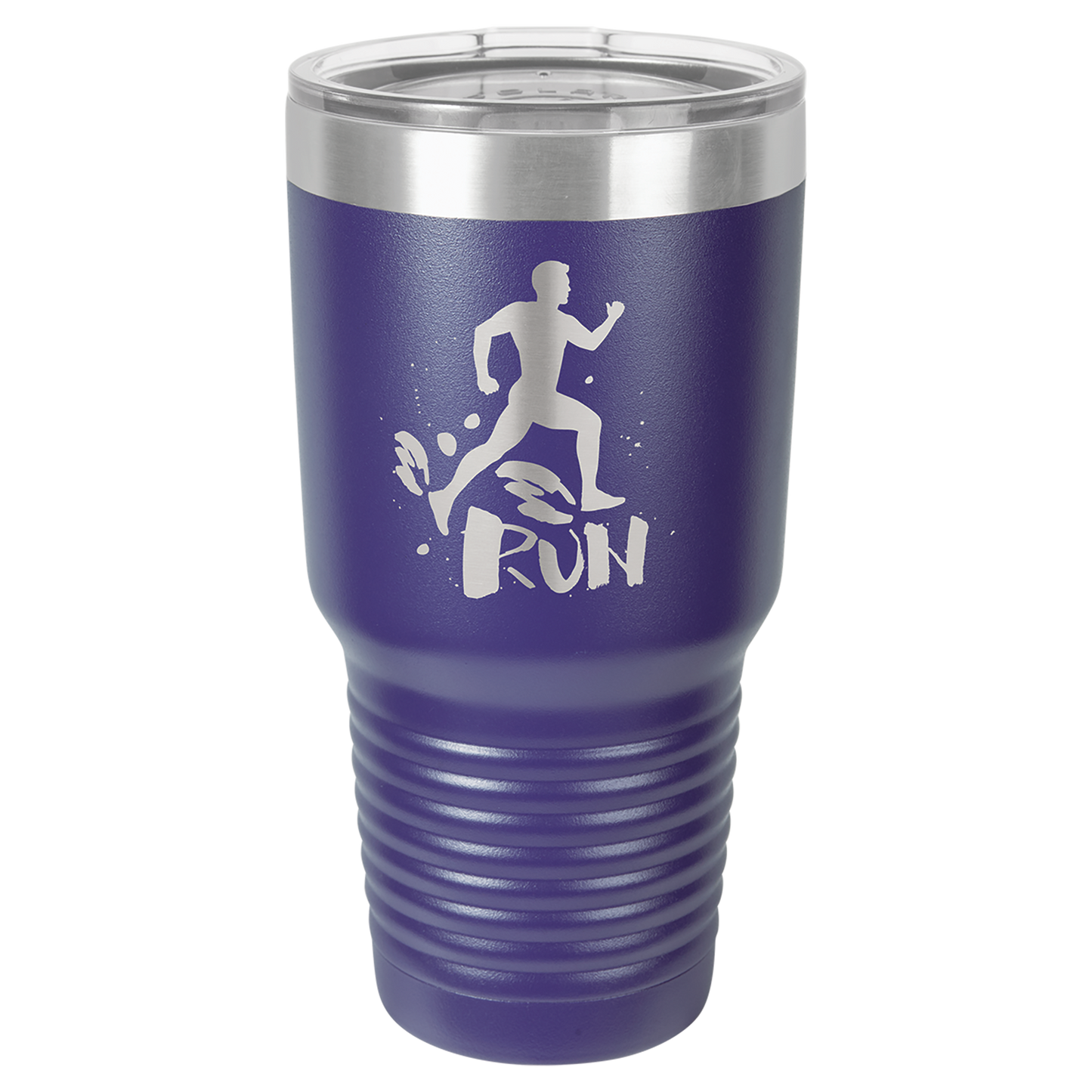 Polar Camel 30 oz. Vacuum Insulated Ringneck Tumbler with Clear Lid - Personalized