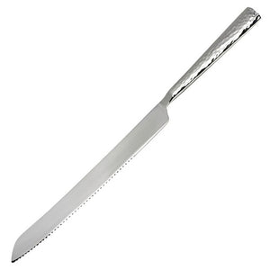 Hammered Serrated Cake Knife 12.6" - CHA428