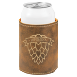 3 3/4" Leatherette Beverage Holder