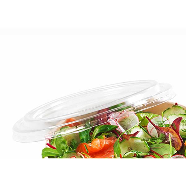 Lids For Bio Bamboo Pulp Salad Container 44 Oz. 300/Cs