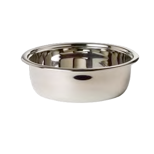 Replacement Polished 18/10 Stainless Food Pan for EVE8RSS Round  6 qt.