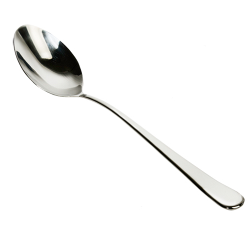 Teardrop Mirror Finish Solid Spoon 13" - TEA411