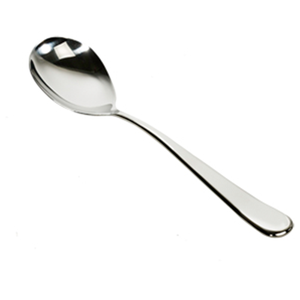 Teardrop Mirror Finish Solid Spoon 10" - TEA421